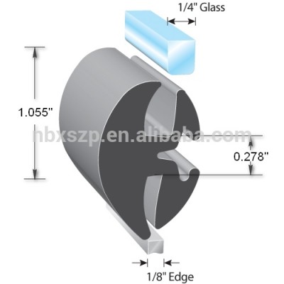 rubber h channel Customized Rubber Seals