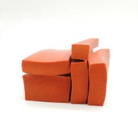 Square Foamed silicone rubber soft seal strip